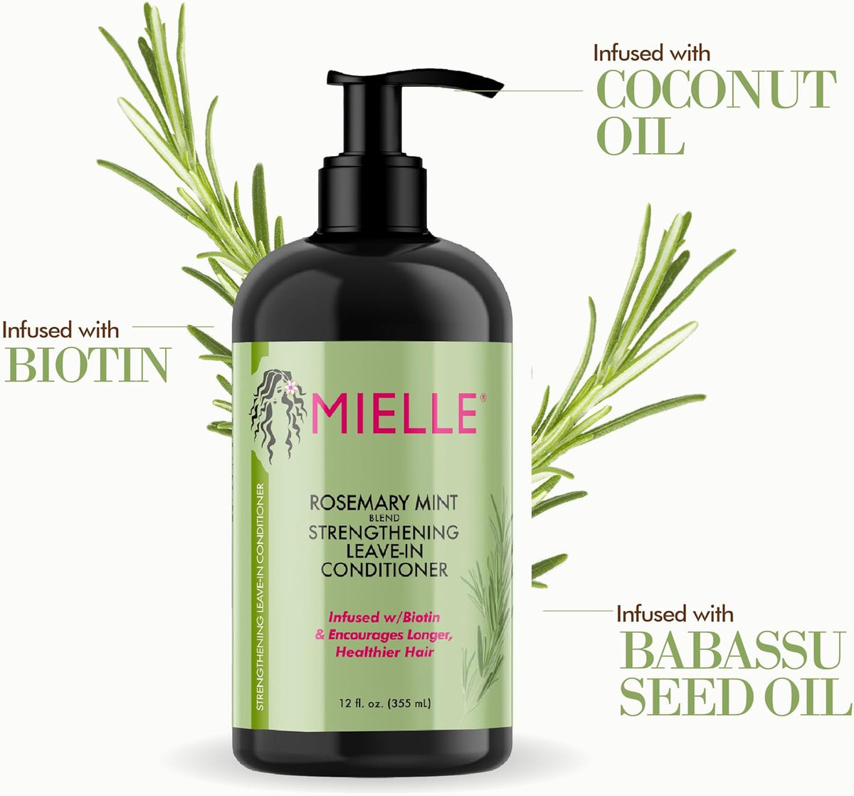 Mielle Organics Rosemary Mint Strengthening Leave-In Conditioner