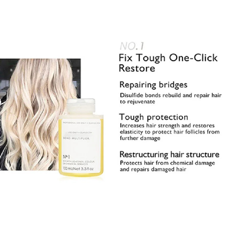 BONDING Oil Repair Damage Strengthen Protection Hair Structure Frizz Hair Care Oil