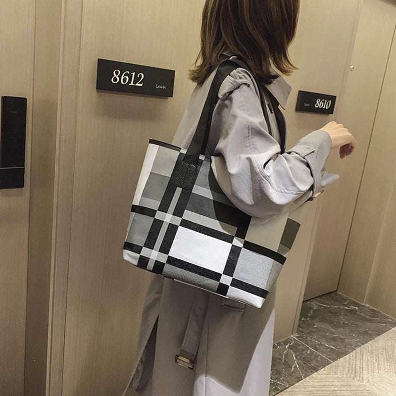 Yogodlns Ladies Large Capacity PU Leather Fashion Luxury Shoulder Bags Women Brief Casual Shopping Bolsa