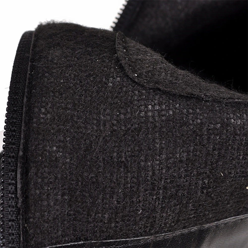 Western Fashion Booties Round Toe Zipper Women's Shoes Super High Thick Heel Ankle Boots Womens Platform Heels Lady Footwear