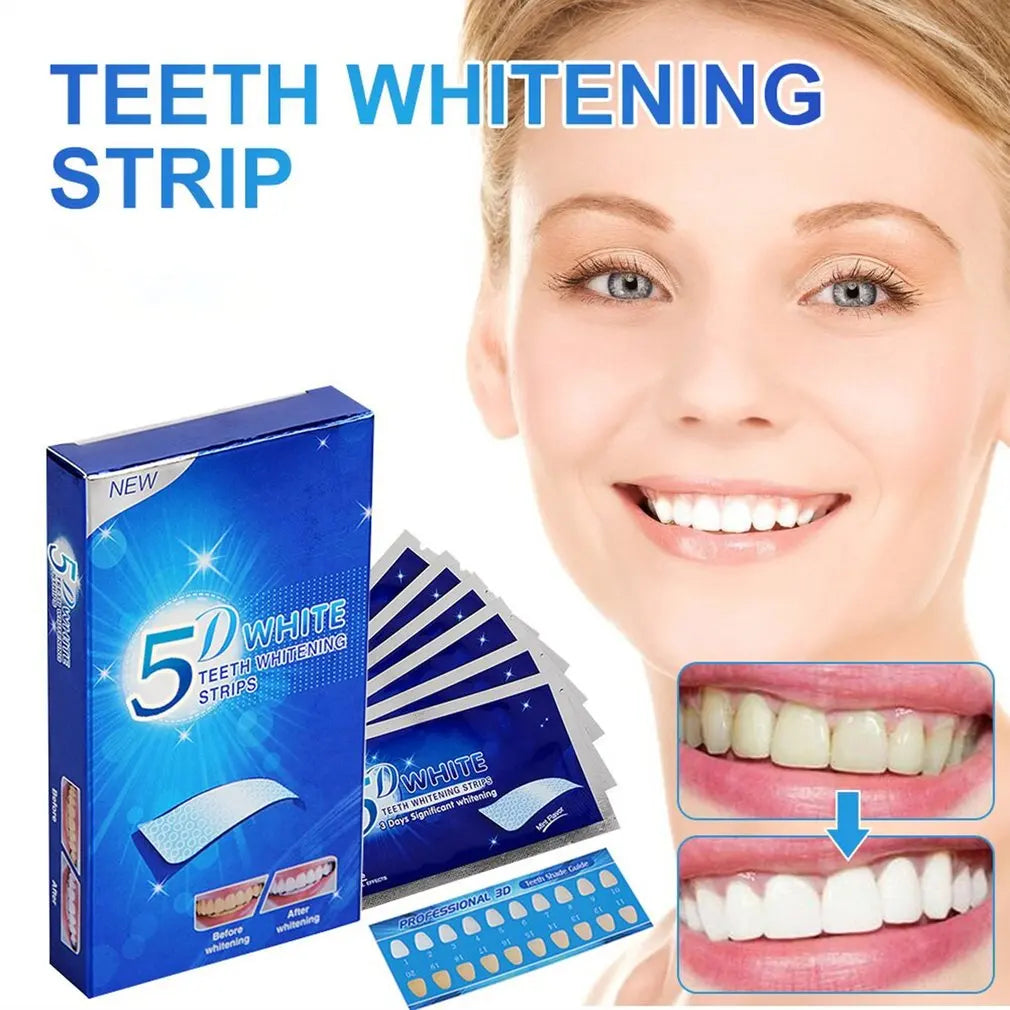 Teeth Bleaching Gel Strips