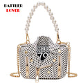 Jacket Bag Lady Shoulder Bag Pearl