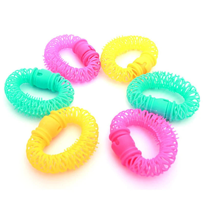 8/16Pcs Hair Styling Donuts Hair Styling Roller Hairdress Plastic Bendy Soft Curler Spiral Curls Rollers DIY Hair Styling Tools