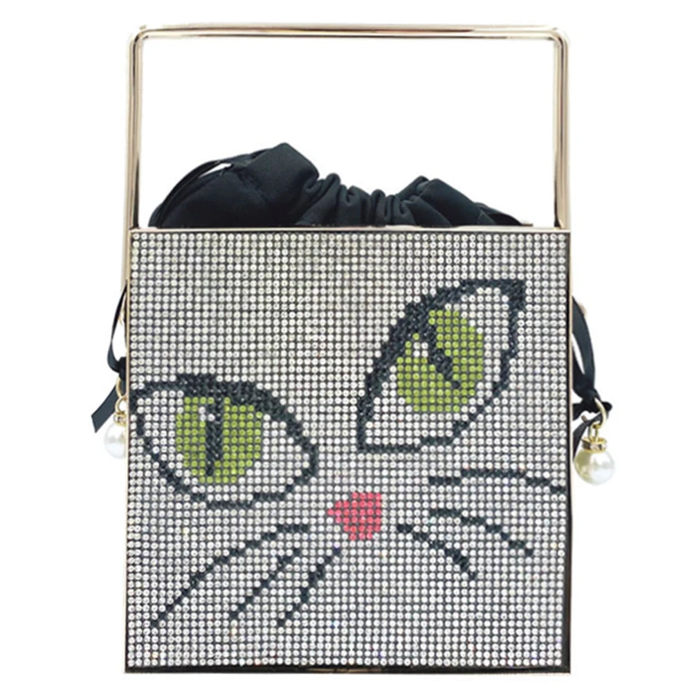 Designer Women Messenger Bags Dot Mini Jacket Bag Lady Shoulder Bag Pearl Handle Chain Crossbody Bags Sac A Main Femme De Marque