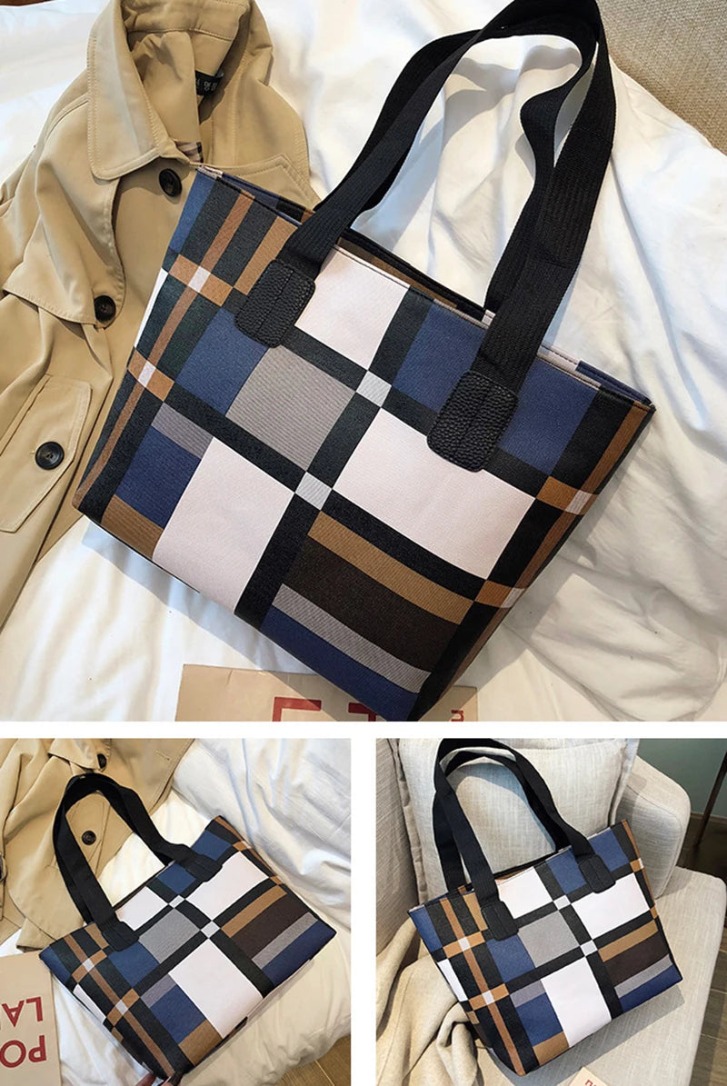 Yogodlns Ladies Large Capacity PU Leather Fashion Luxury Shoulder Bags Women Brief Casual Shopping Bolsa
