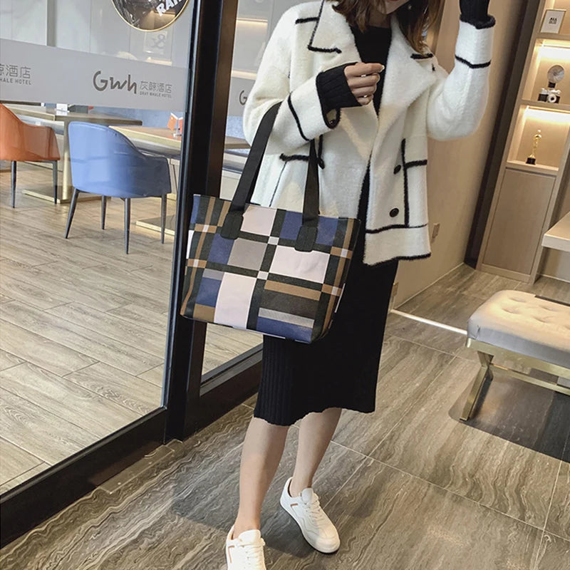 Yogodlns Ladies Large Capacity PU Leather Fashion Luxury Shoulder Bags Women Brief Casual Shopping Bolsa