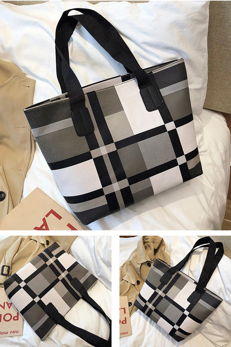 Yogodlns Ladies Large Capacity PU Leather Fashion Luxury Shoulder Bags Women Brief Casual Shopping Bolsa