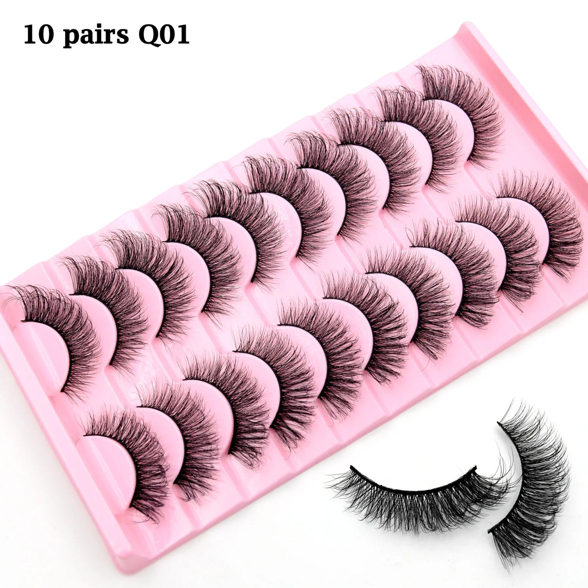 amazing Natural eyelash Long 10 Pairs/ 5 pairs /3 pairs