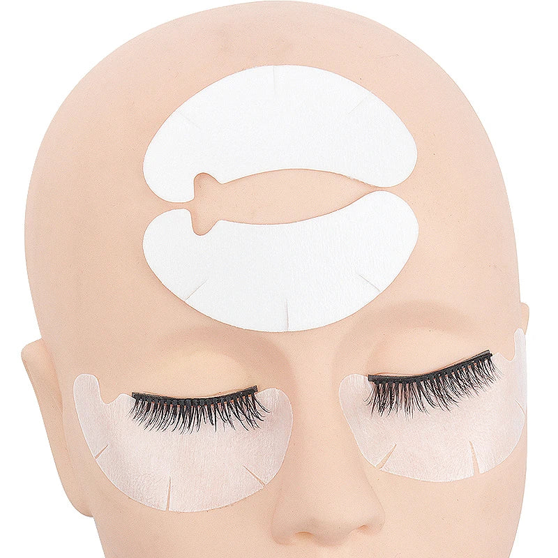 50 Pairs Eye Patches Eyelash Extension Under Eye Pads Makeup Lashes Patch Tip Stickers Pads For Eyelash Extension Supplies