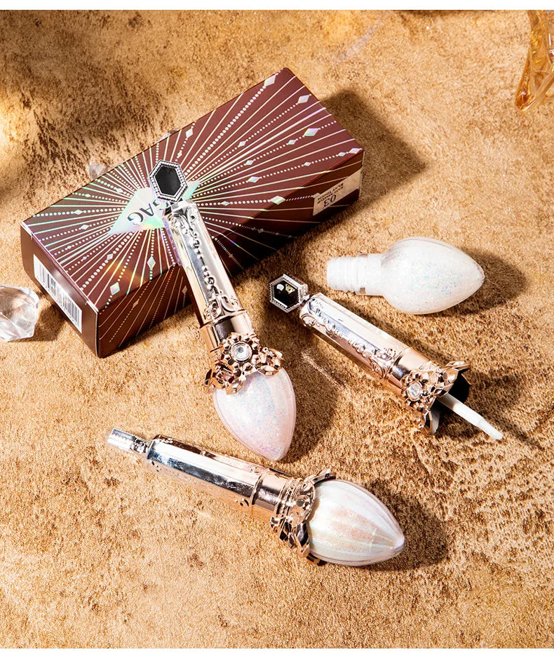 Bright Shine Liquid Eye Shadow Glitter Eye Makeup Sequins Pearlescent Fine Flash Highlight Water Proof Korea Cosmetics for Women