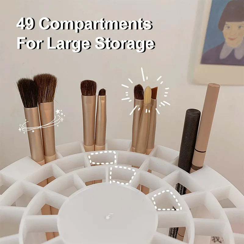 Lattices Cosmetic Multifunction Large-Capacity Storage  for Make-up Tools