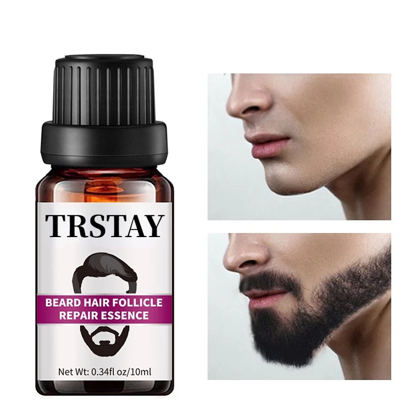 10ML Hair Beard Growth Oil Essence Eyebrow Regrowth Essential Oils Anti Alopecia Mild Without Irritation Products