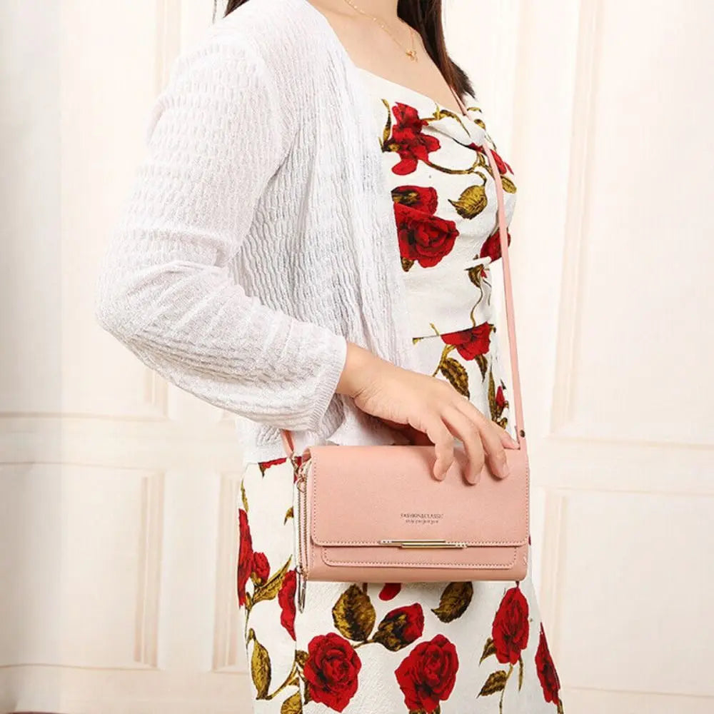1PC Retro Fashion PU Leather Women Shoulder Bags Ladies Large-capacity Wallet Cross Body Handbag Messenger Bag Luggage Bags