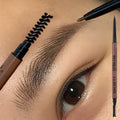 Ultra-fine Head Eyebrow Pencil Dark Brown Natural Wild Eyebrows Eyeliner Pen Waterproof Lasting Quick-drying Brows Makeup Tools