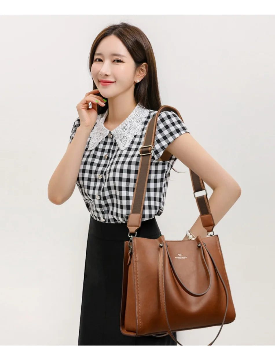 Genuine Soft Leather Luxury Handbags Women Bags Designer Handbags Ladies Crossbody Hand Bags for Women Hot sale Sac A Main