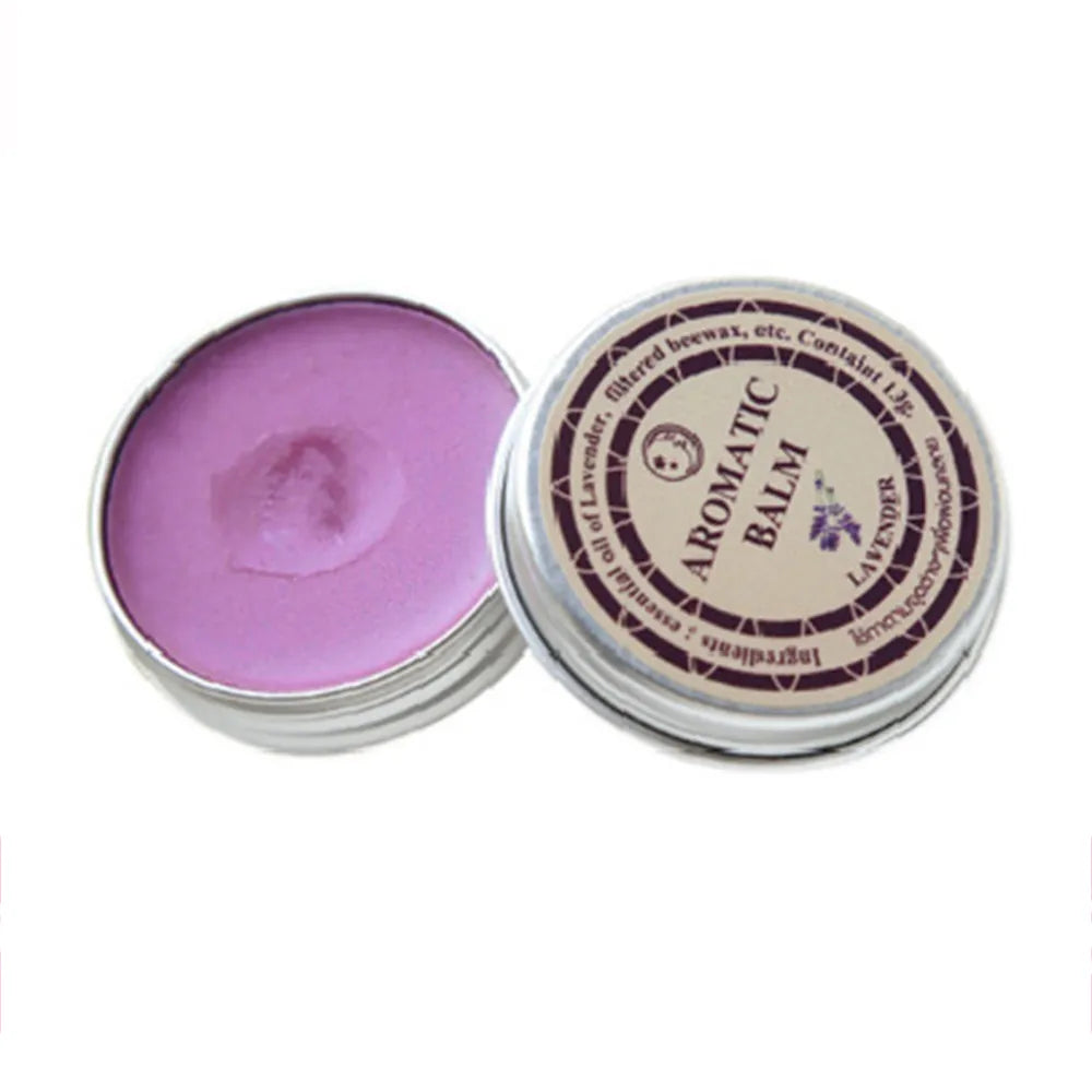 Lavender Aromatic Balm Insomnia Improve Sleep Soothe Relax Mood Stress Plant-based Ingredients Sleepless Cream TSLM1