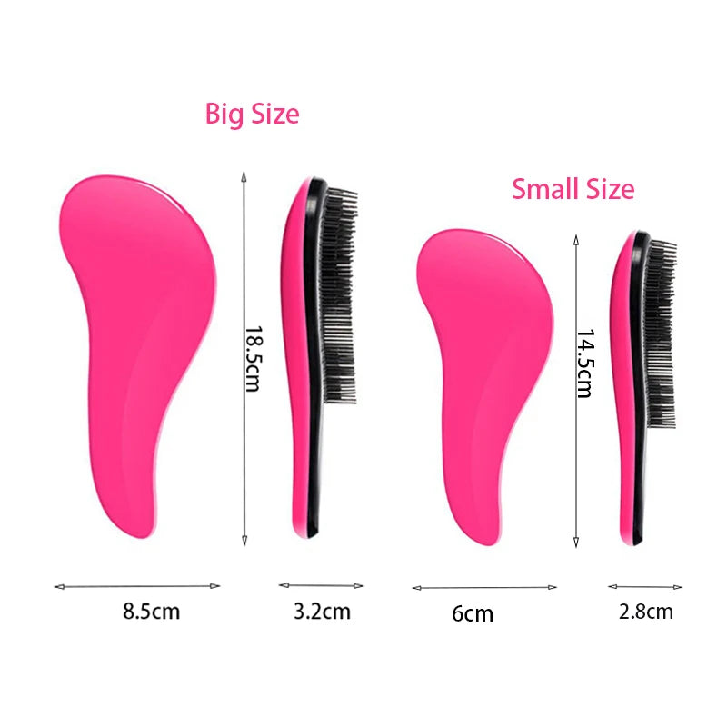 1pcs Hot Magic Handle Comb Anti-static Massage Hair Brush Tangle Detangle Shower Massage Hairbrush Comb Salon Hair Styling Tool