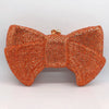 Bow Shape AB Rhinestone Purse