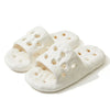 Hollow Out Bottom Bathroom Slippers Women Light Non-slip Soft Sole Home Slides Woman Solid Color Quick-drying Pool Flip Flops
