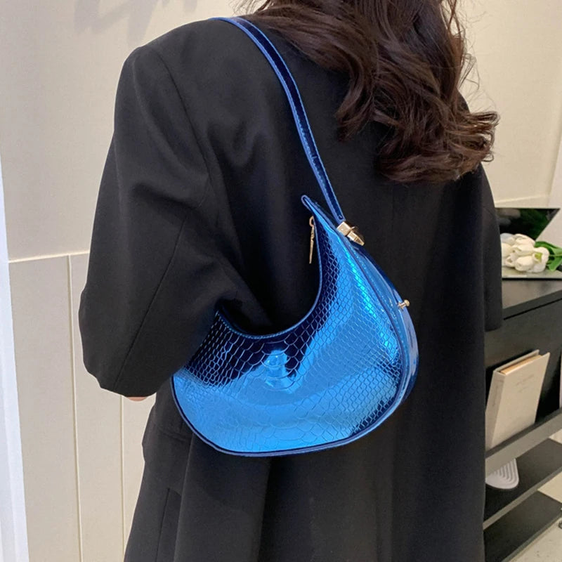 Fashionable And Minimalist Small Bag For Women Spring New Single Shoulder Bag Niche Design Casual Commuting Underarm Bag