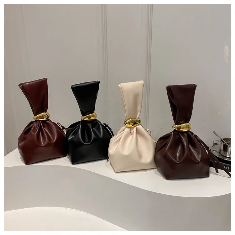 Luxury Personality Leather Clutch Bag