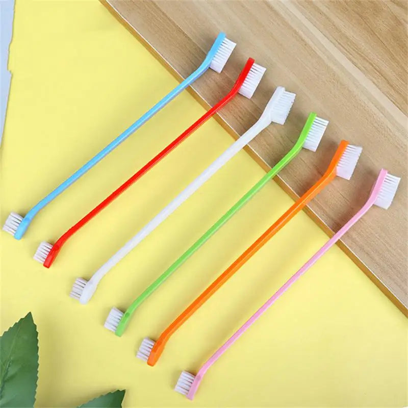 Soft Silicone Pet Dog Finger Toothbrush Pet Teeth Oral Cleaning Brush Pet Bad Breath Tartar Teeth Care Tool Dog Cat Accessories