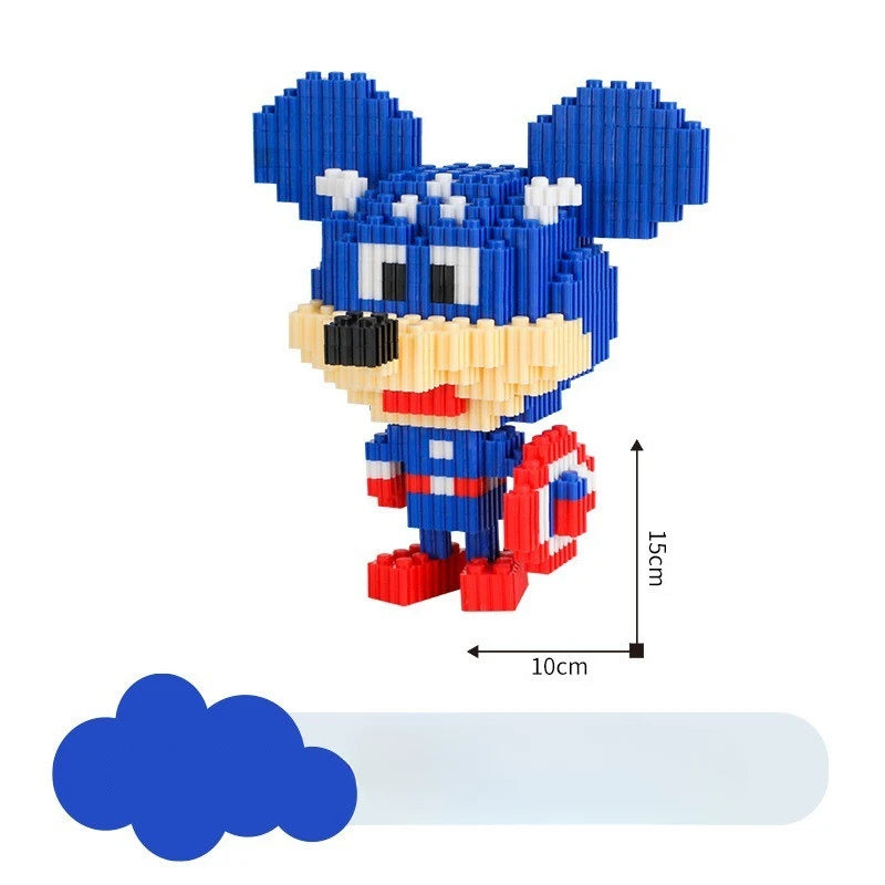 Disney Pirate Wang Lego Building Block Small Particle Star Delu Series Building Block Puzzle Children's Gift Retail Wholesale