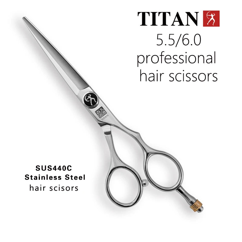 Titan Professional hair scissors  5.5inch   6.0inch barber scissors cutting thinning scissors