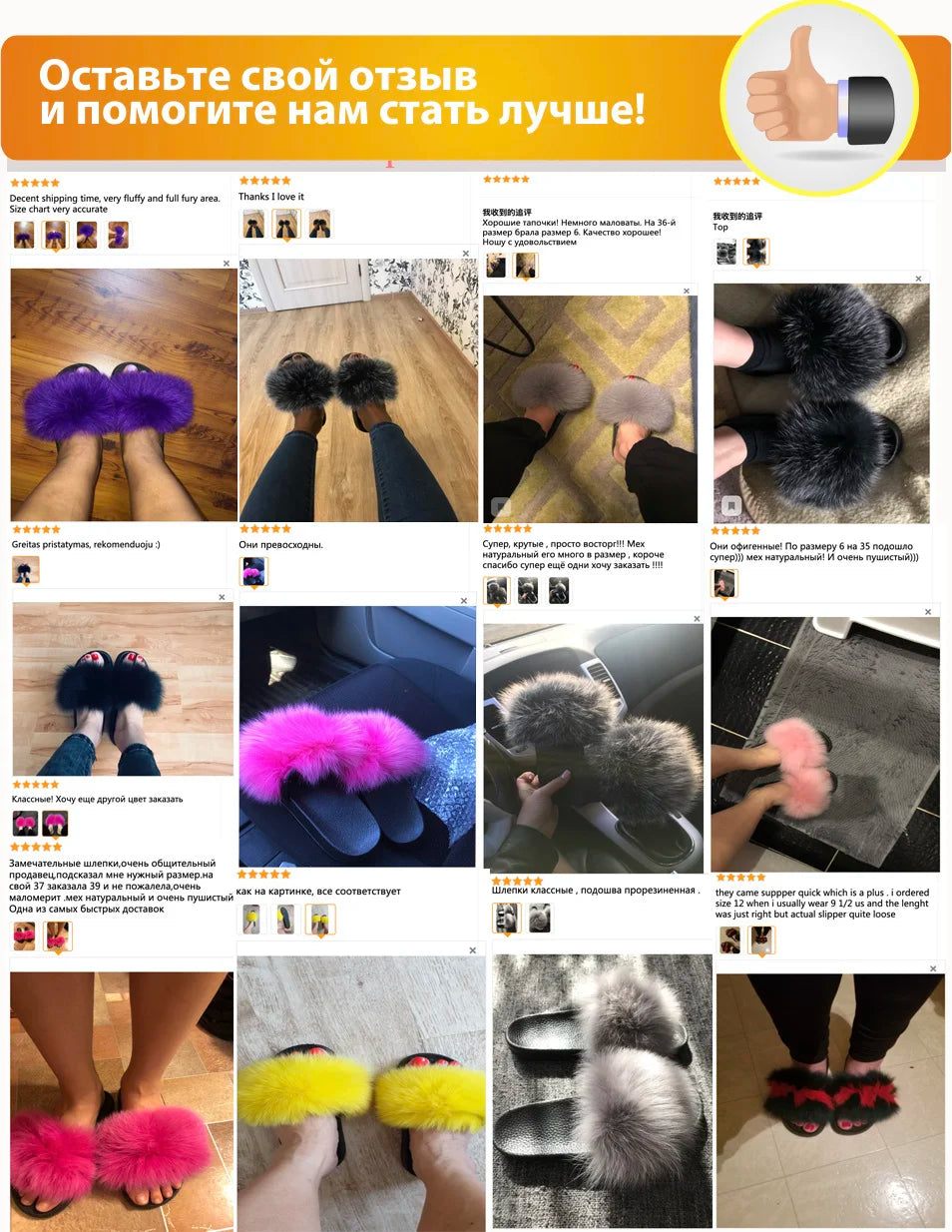 SARSALLYA Fur Slippers Women Real Fox Fur Slides Home Furry Flat Sandals Female Cute Fluffy House Shoes Woman Brand Luxury 2024