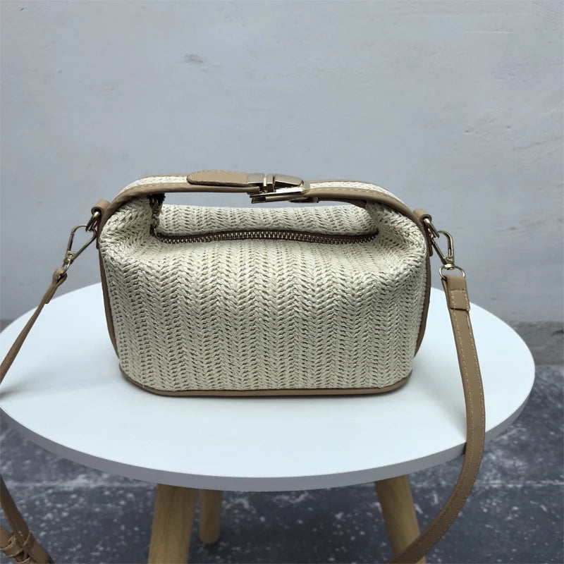 Straw Woven Beach Vacation Style Simple and Lightweight
