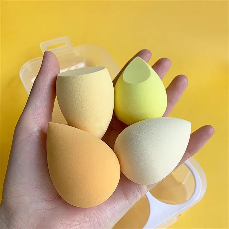 Makeup Sponge Powder Puff Dry and Wet Combined Beauty Cosmetic Ball