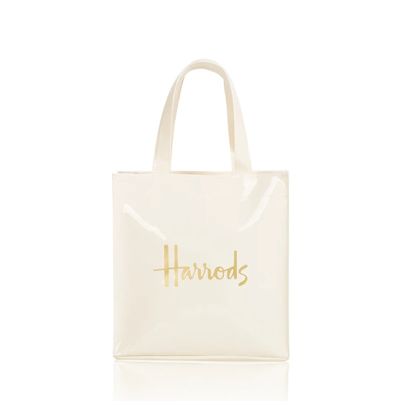 PVC Waterproof Eco Friendly Shopper Bags Women Large Capacity Shopping Totes Stylish Jelly Reusable Shoulder Bags Female Handbag