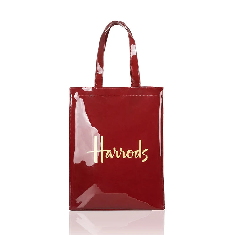 PVC Waterproof Eco Friendly Shopper Bags Women Large Capacity Shopping Totes Stylish Jelly Reusable Shoulder Bags Female Handbag
