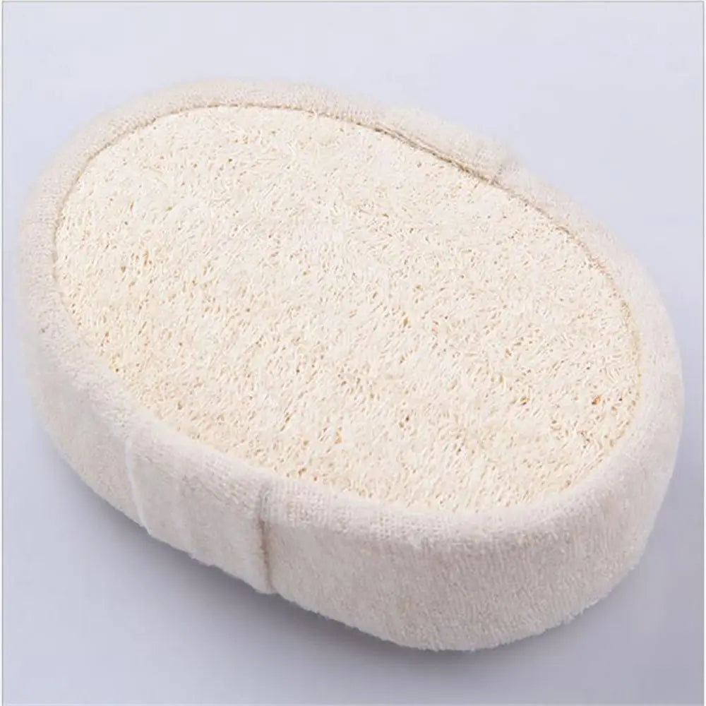 Natural Loofah Sponge Body Scrub Bath Exfoliating Wisp for Body Luffa Back Scrubber Cellulite Washclothes Shower Accessories