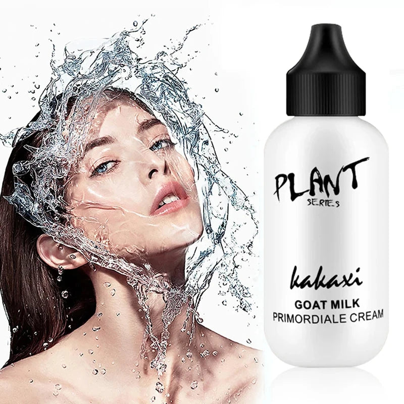Milk Moisturizing Cream Ultimate Lazy Face Foundation Cream Goat Milk Revitalizing Whitening  Smooth Brighten Plain Cream