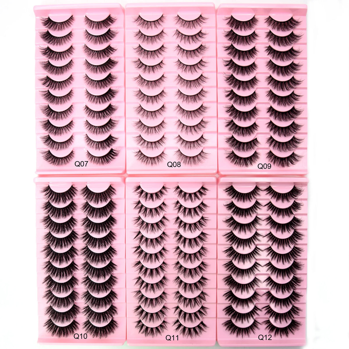 amazing Natural eyelash Long 10 Pairs/ 5 pairs /3 pairs