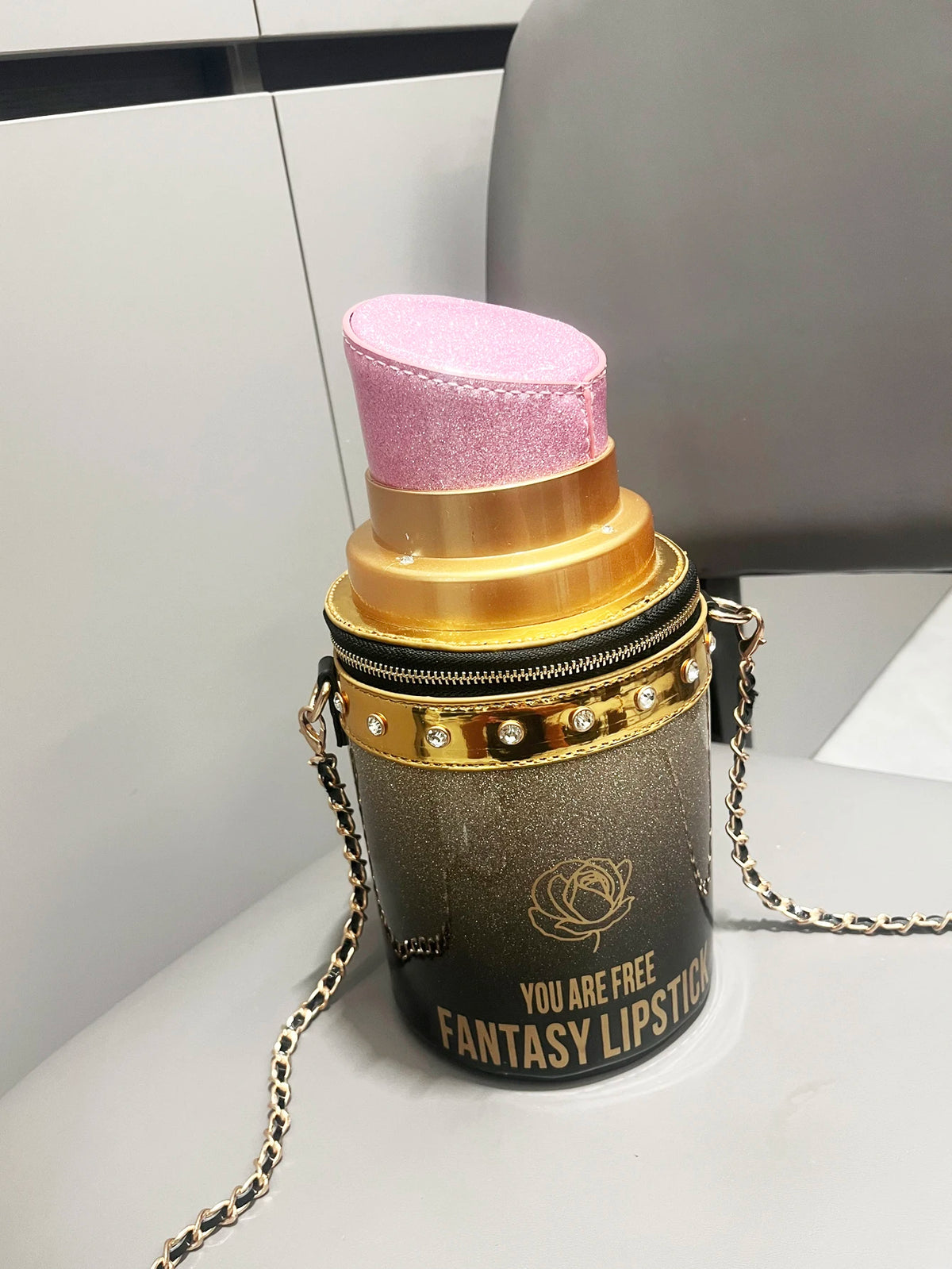 Purses and handbag Luxury Designer Shiny rhinestones handmade Shoulder bags Evening clutch Bag Perfume funny bag