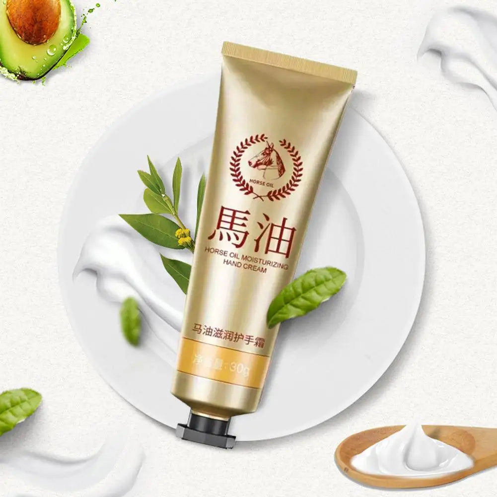 Horse Oil Hand Moisturizing Cream