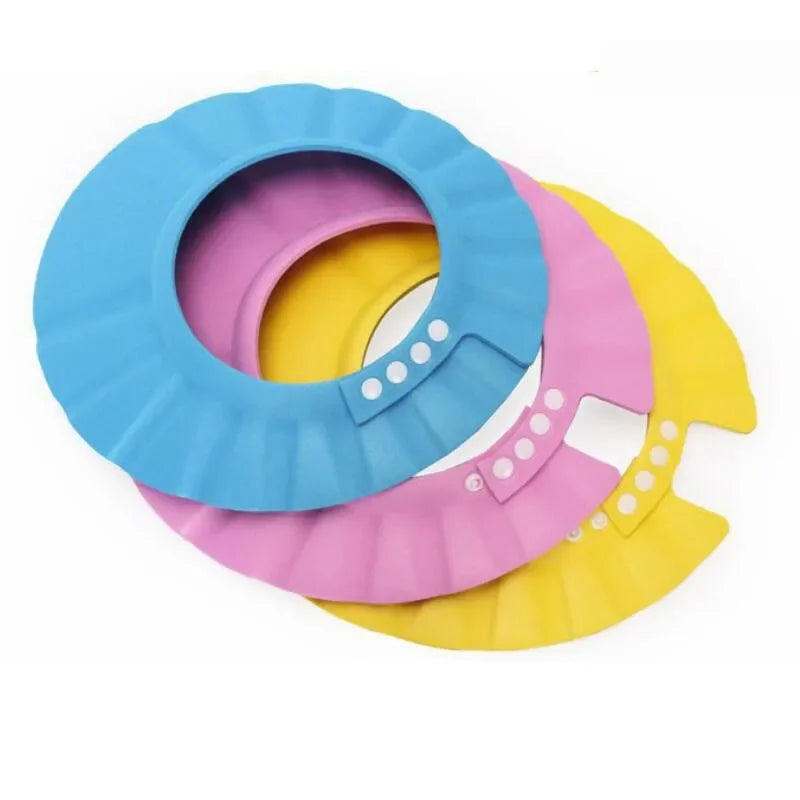 Safe Shampoo Shower Bathing Bath Protect Eva Soft Cap Hat for Baby Wash Hair Bebes Children Bathing Shower Cap Hat Kids