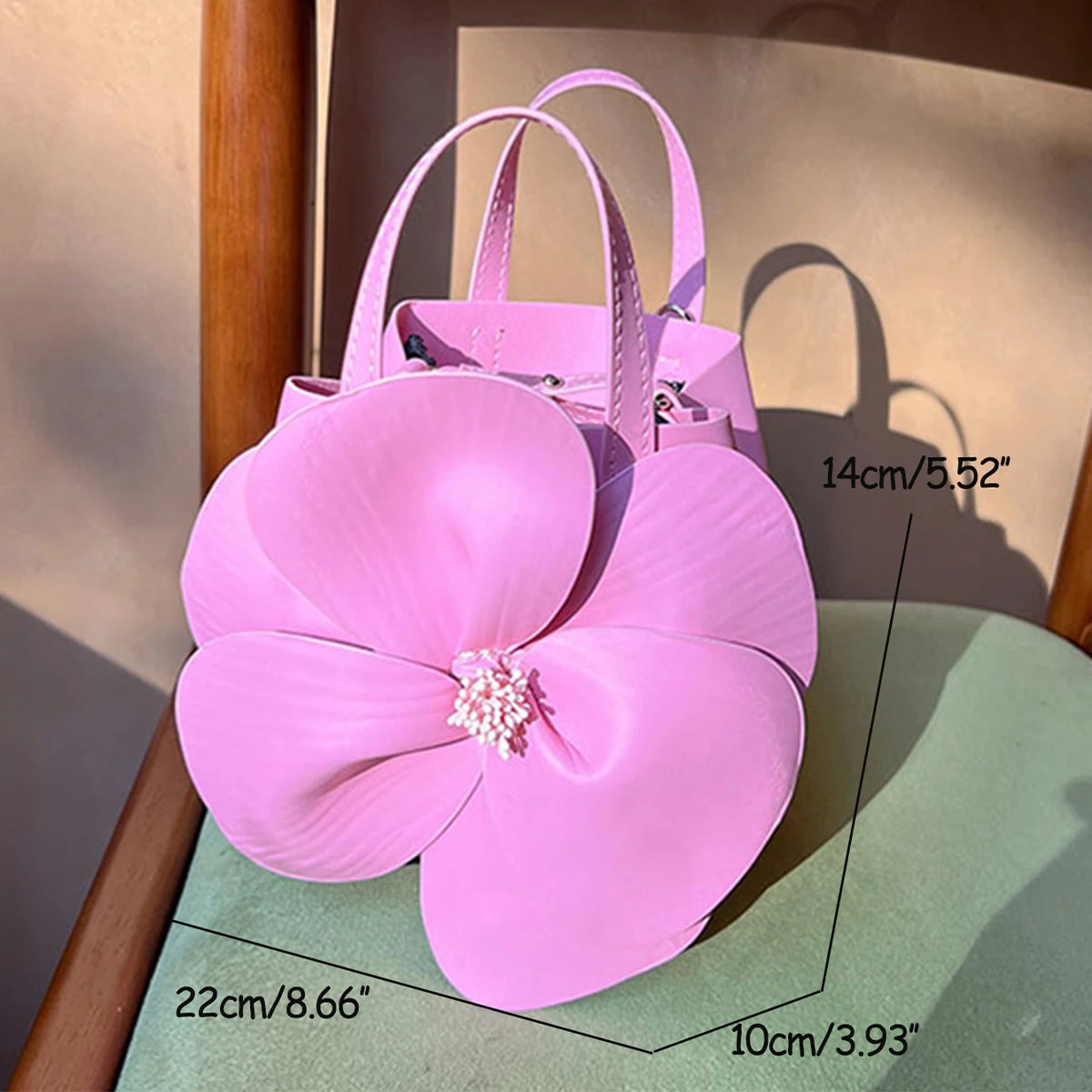 Flowers Bucket Bag French