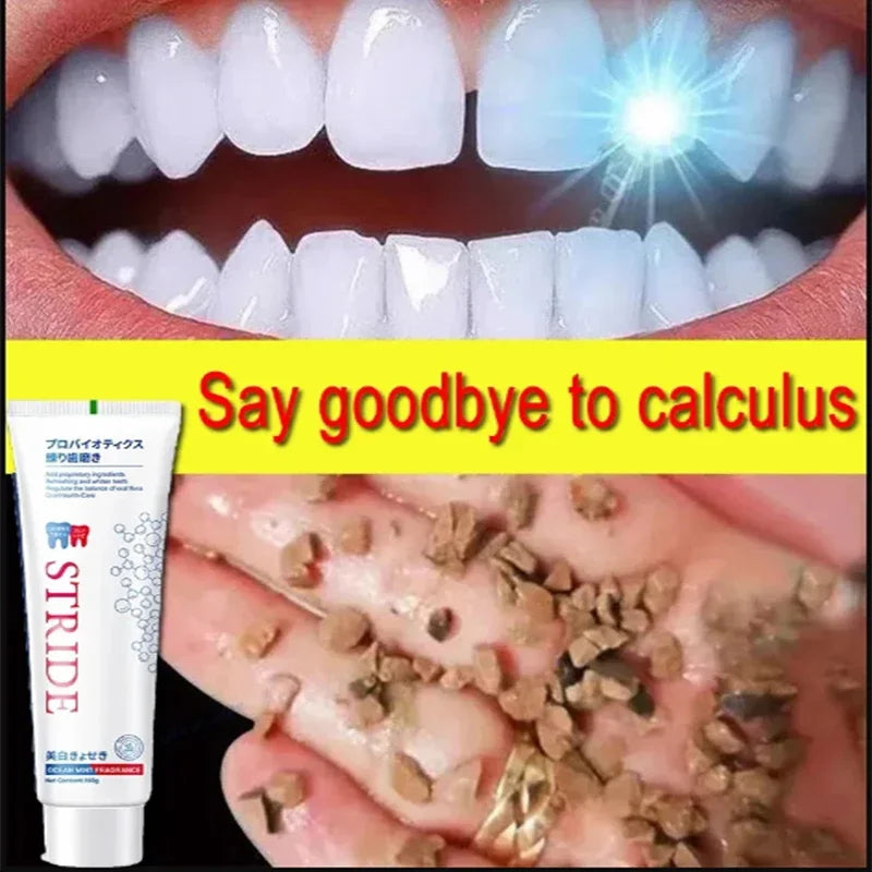 Dental Calculus Remove Whitening Teeth Toothpaste Brightening Removal Bad Breath Dental Preventing Periodontitis Cleansing Care