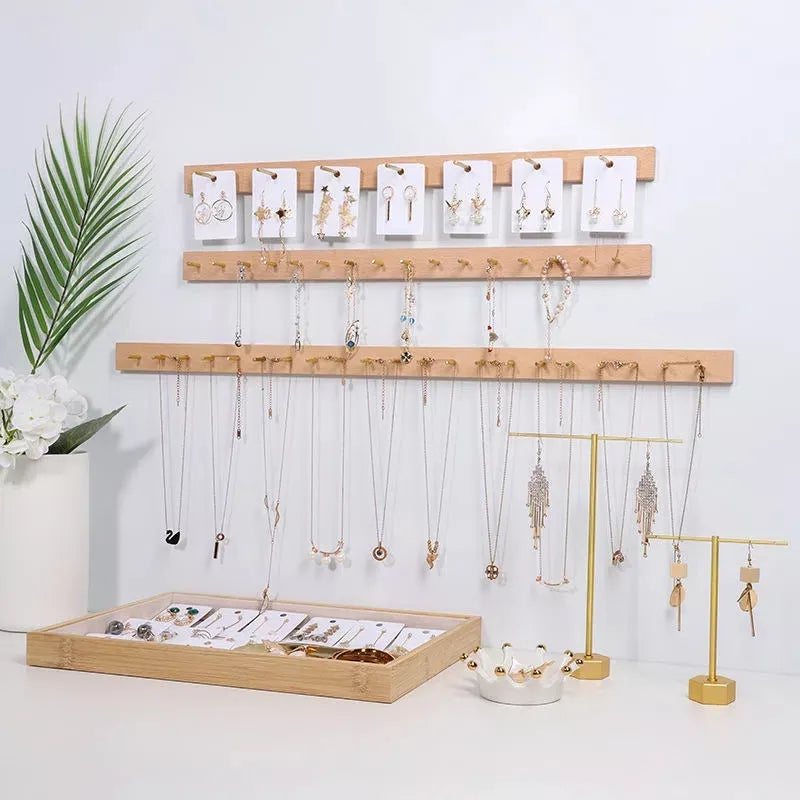 Jewelry Organizer Wall Hanging Stands, Earring, Rings