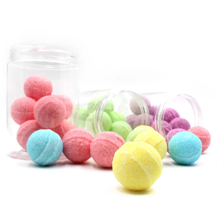 Sugar Cube Body Scrub Exfoliator Brighten Tone Removing Dead Skin Acne Improve Rough Bath Ball Candy Scrubs 6pcs/bottle