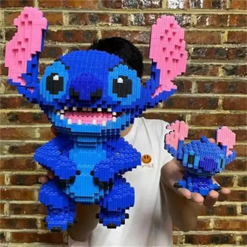 30CM Giant Stitch Building Block Assembly Toy DIY Children's Birthday Gift Puzzle 3D Desktop Decoration