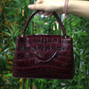 2023 Fashion New Snake Handbag Luxury Brand Design Women Loved Shoulder Tote Bag Ostrich Leather Pouch