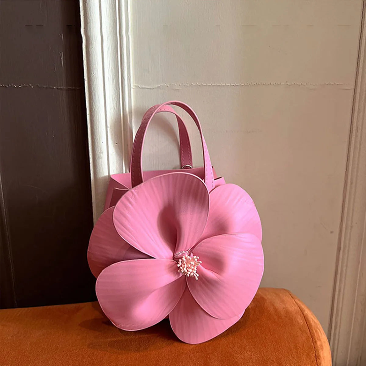 Flowers Bucket Bag French
