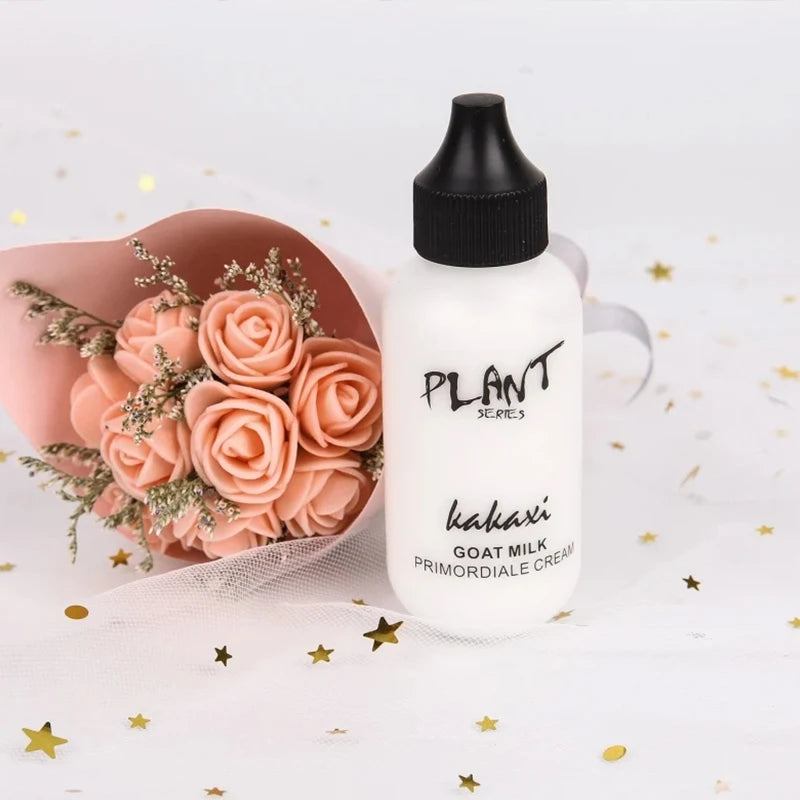 Milk Moisturizing Cream Ultimate Lazy Face Foundation Cream Goat Milk Revitalizing Whitening  Smooth Brighten Plain Cream