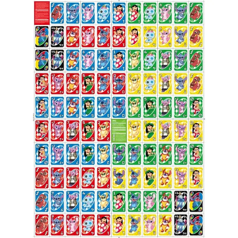 Stitch Sanrio Kitty Game Board Games Cards Multiplayer Casual Fun Party Games Never Leave a Trace Hot Selling Now!