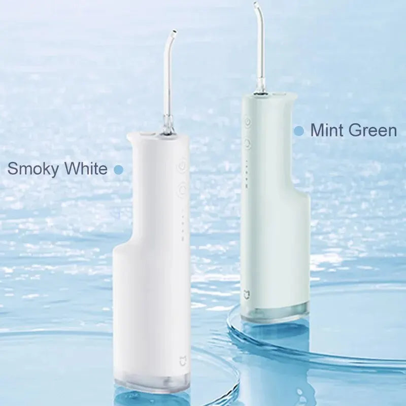 XIAOMI MIJIA Electric Oral Irrigator F300 Portable Water Pick Flosser MEO703 Teeth Whitening Cleaner 240ML 2000 Times/Min 4 Mode