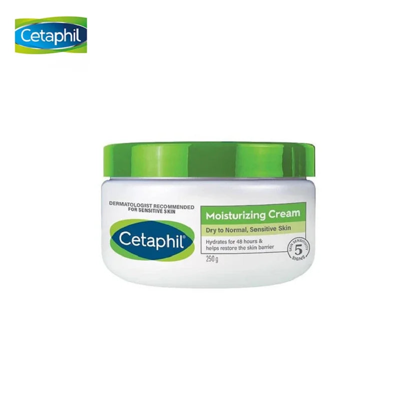 3pcs/set Cetaphil Moisturising Cream Hydrating Moisturizer for Dry to Sensitive Skin Restores Skin Barrier Face Body Care 250g